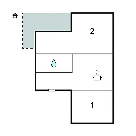 2 Bedroom Pet Friendly In דירה *